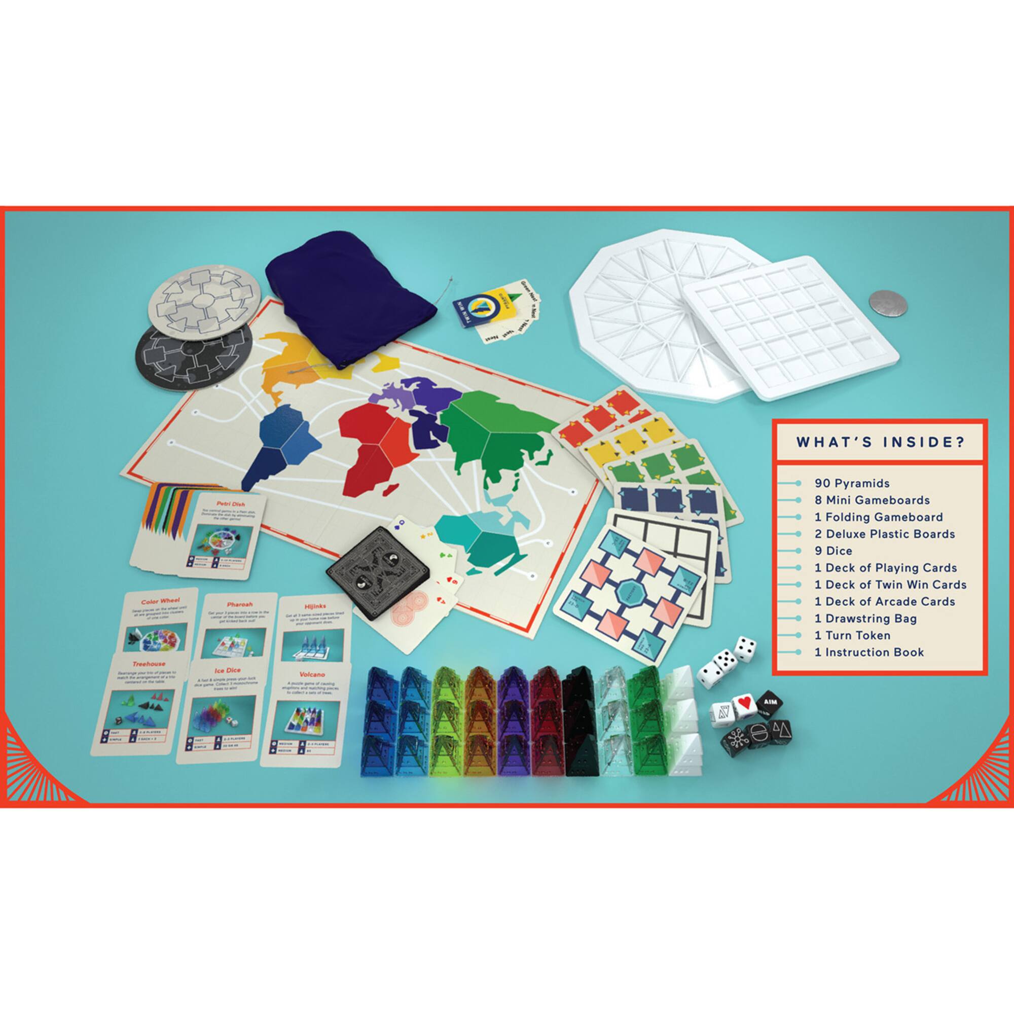 Looney Labs Pyramid Arcade Games